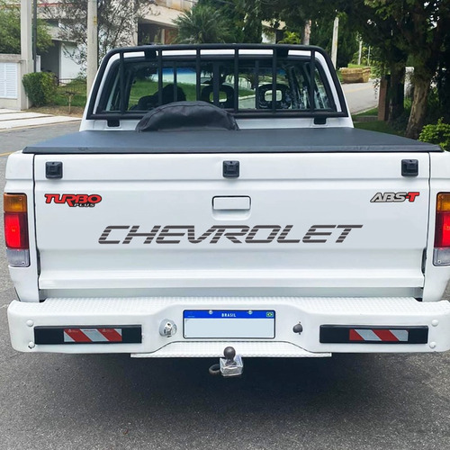Kit Faixas/adesivos D20 Silverado Conquest 1996 + Chevrolet