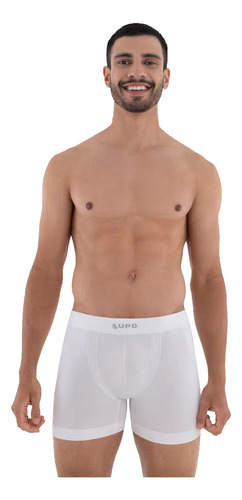 Cueca Boxer Micromodal Sem Costura Lupo - 661 Full