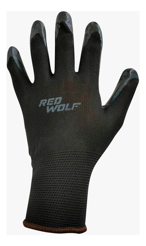 Guantes Redwolf Nylon Multiflex Palma De Nitrilo, 12 Pares
