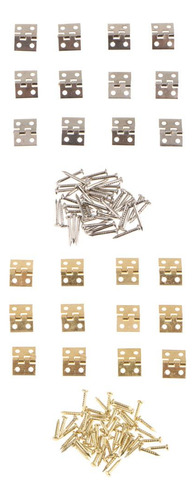 Bisagras De 24 Piezas Con De Tornillos