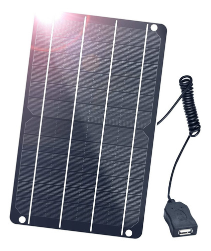 Flexenergy Mini Panel Solar Usb De 6 W Módulo Monocristalino