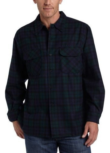 Camisa De Manga Larga De Corte Clasico Para Hombre Pendleton