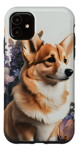 Funda Para Perro Con Diseo De Acuarela Para iPhone 11