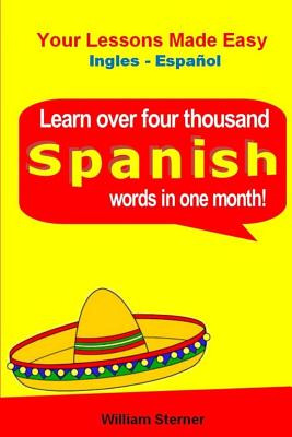 Libro Learn Over 4,000 Spanish Words (in A Month) - Stern...