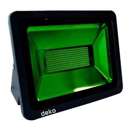 Reflector Led 20w  Intemperie Lampara Verde Super Oferta