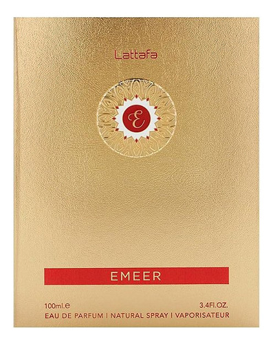 Emeer Lattafa Eau De Parfum Unissex 100ml