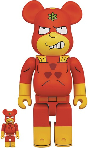 Figura Bearbrick The Simpsons Radioactive Man 100% & 400%