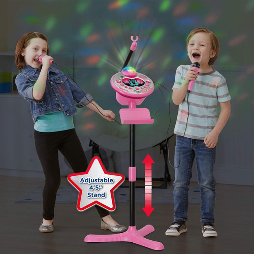 Vtech - Sistema De Karaoke Kidi Star, 2 Micrófonos Con Sopor