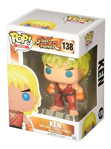 Figura Funko Street Fighter Ken Pop Games