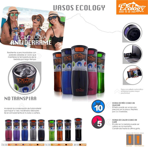 Imagen 5 de 8 de Vaso Térmico Metálico 16oz Ideal Para Agua, Café Y Camping