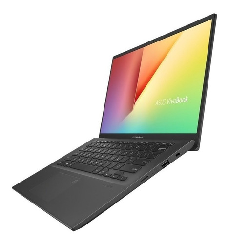 Notebook Asus VivoBook F412DA slate gray 14", AMD Ryzen 3 3250U 8GB de RAM 256GB SSD, AMD Radeon Vega 3 60 Hz 1920x1080px Windows 10 Home