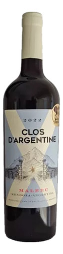 Vino Clos D'argentine Malbec 750ml X2