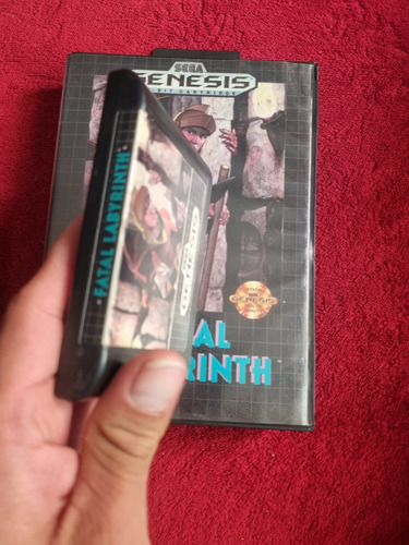Juego Fatal Labyrinth Sega Genesis Con Estuche Original (Usado)