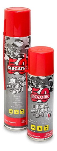 Lubricante Para Cadenas Moto 440cc Proteje Motonic X12 Uni