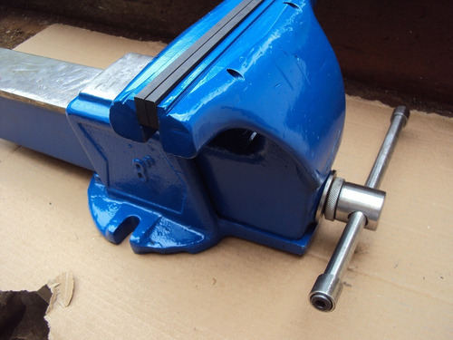 Morsa De Bancada Nodular No 8 (usada) Azul (Usado)