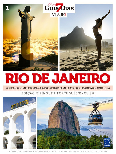 Coleção Guia 7 Dias Volume 1: Rio de Janeiro, de a Europa. Editora Europa Ltda., capa mole em português, 2016