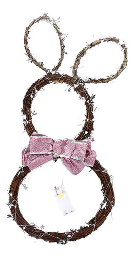 Corona De Pascua De 60 Cm Y 23,6 Pulgadas De Altura
