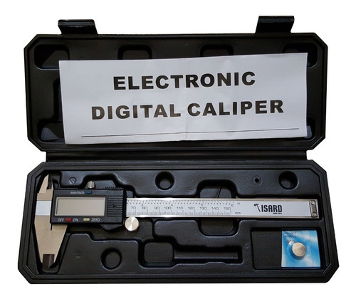 Calibre Digital Profesional Isard 0-150mm Caja Plastica
