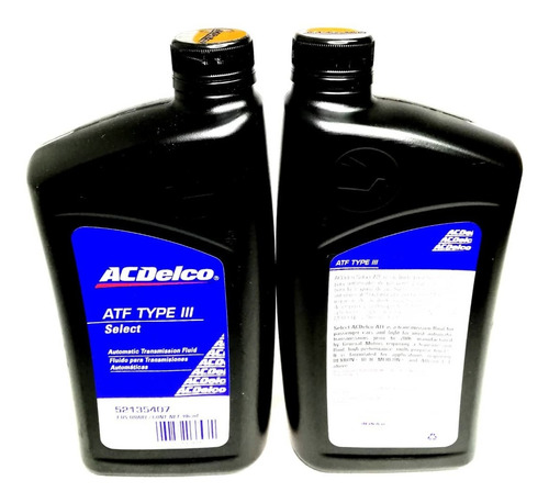 Aceite Direccion Hidraulica Automatica Dexron 3 Iii Acdelco