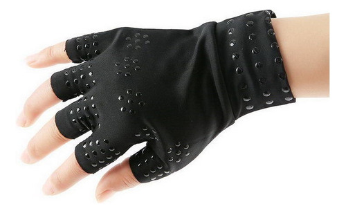 Guantes De Terapia Magnética Negra Tratamiento De La Artriti