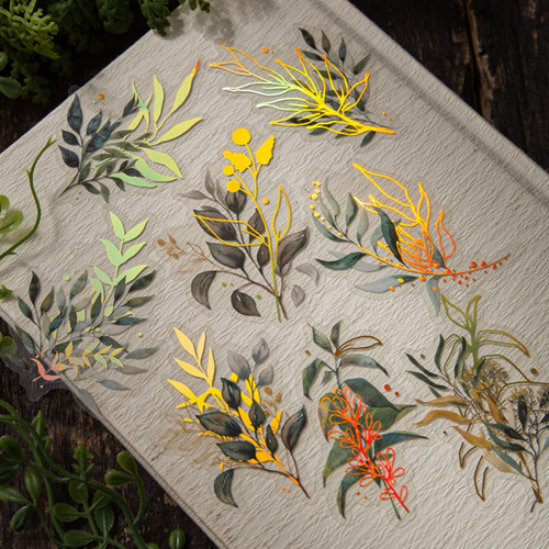 2 Paquete De Etiquetas Florales Para Artesanías 2 Piezas