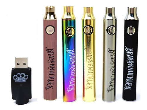 10 X Vaporizador Brass Knuckles 900mah Para Cartridge.