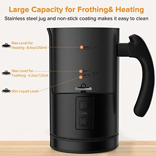 Espumador De Leche Eléctrico Secura, Vaporizador Automático