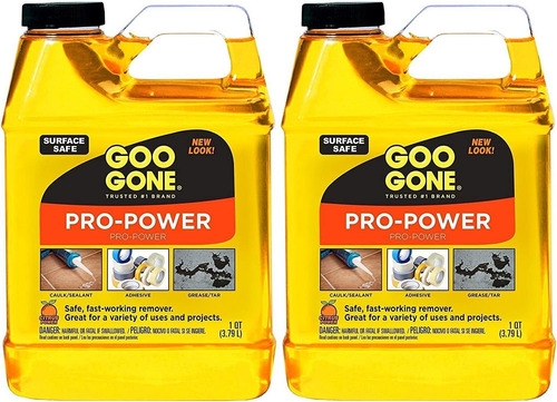 Goo Gone Pro-power - Paquete De 2 Unidades De 32 Onzas, Remo