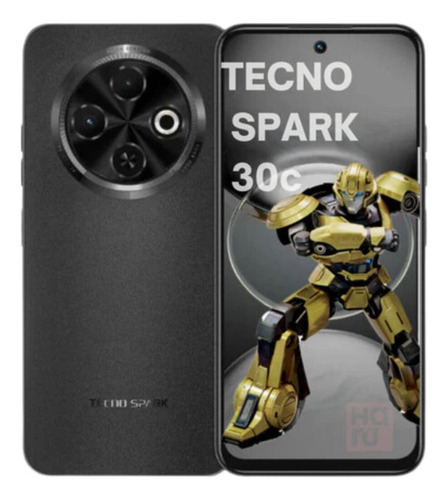Tecno Spark 30c 256gb 4gb + 4gb Ram Dual Sim Orbit Black