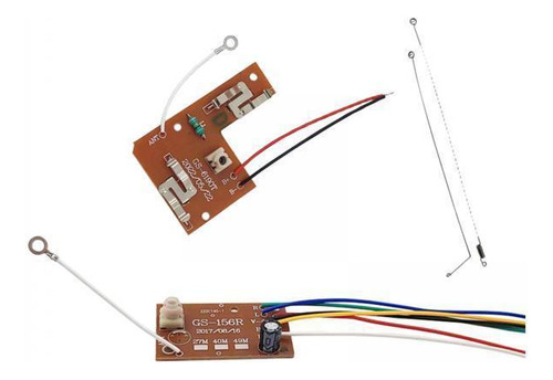 2 Placa Receptora De Transmisores De Radio Rc, Circuito Pcb