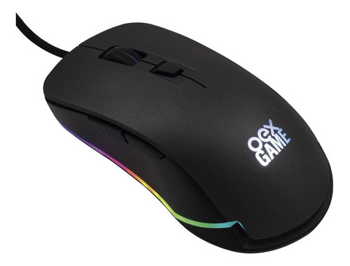 Mouse Gamer Usb, Com Função Rgb Cronos Cinza Ms320 - Oex
