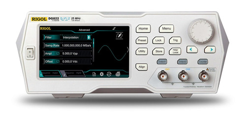 Rigol Dg822-25 Mhz Funcion Generador Forma Onda 2