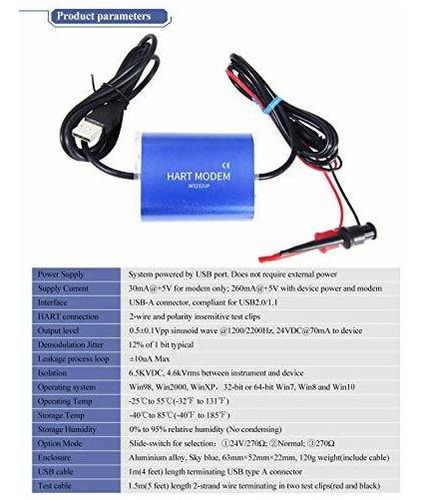 Módem Hart Tran Usb Hart De Yjingrui, Módem Usb A, Protocolo