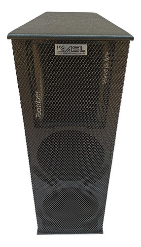 Imagem 2 de 4 de Par De Caixas Asl Gabinetes Vertical 2x8 + Guia De Onda