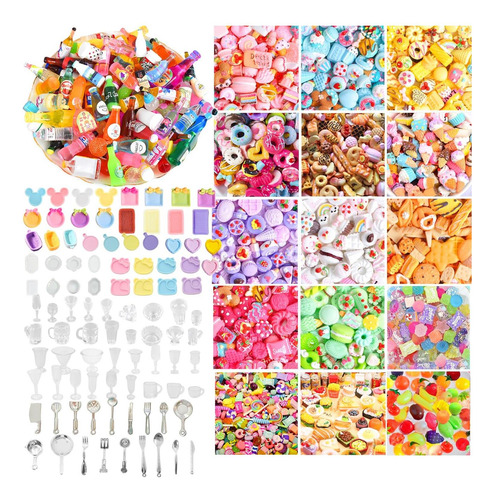 150 Piezas De Bebidas De Alimentos En Miniatura Bottles De