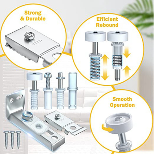 .k Kit De Herrajes Para Puertas Plegables, Paquete De 2
