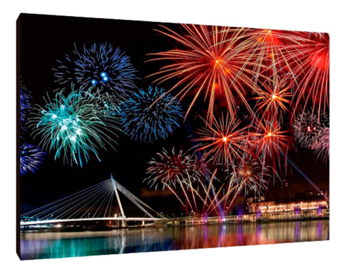 Cuadros Poster Fuegos Artificiales M 20x29 (tles (9))