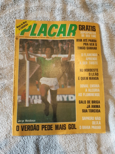 Revista Placar N 335 Raridade 