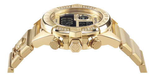 Imagen 2 de 4 de Reloj Philipp Plein Pwfaa0621 Para Hombre Y Oro Amarillo
