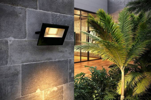 Refletor/projetor/espeto Led 20w Branco Quente 3000k