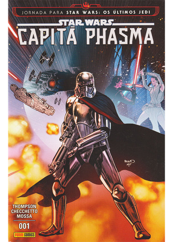 Hq Star Wars Os Últimos Jedi Capitã Phasma - Volume 1