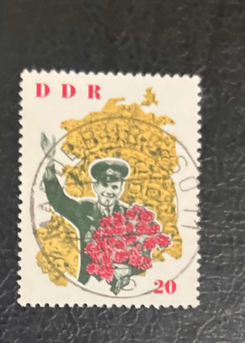 Sello Correo Alemán Rda Valiosos 11 Sellos Alemania Lote (Usado)