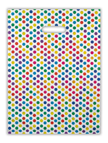 Sacola Boca De Palhaço 30x40 Estampada 50un (b. Color)