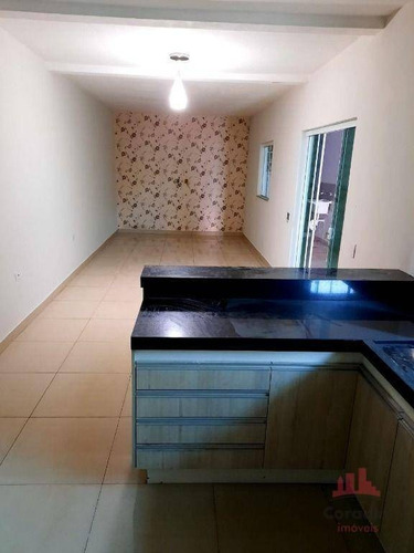 Imagem 3 de 12 de Casa Com 3 Dormitórios À Venda, 130 M² Por R$ 310.000,00 - Jardim Santa Rosa - Nova Odessa/sp - Ca2947