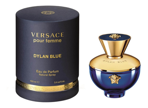 Perfume Versace Dylan Blue Feminino 100ml Eau De Parfum