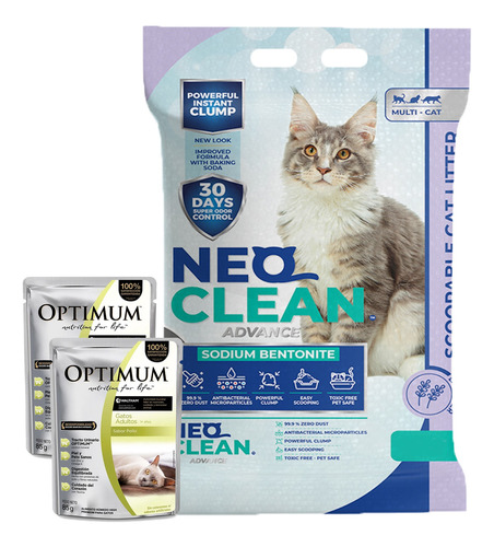 Neo Clean Arena Aglomerante Lavanda 10 Litros