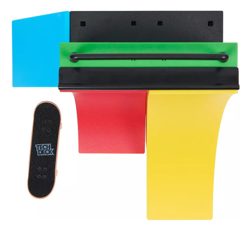 Finger Skate Tech Deck X-connect Rampa Con Patineta