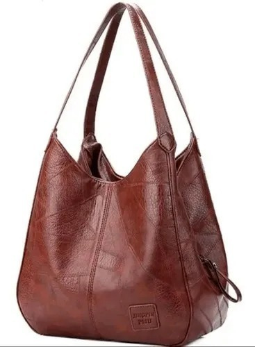 Bolso De Piel Para Mujer, Mochila Grande, Bolso De Hombro Vi