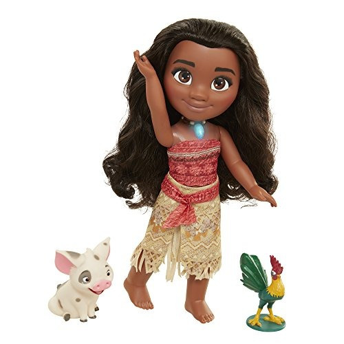 Disney Moana Singing Adventure Doll Con Amigos