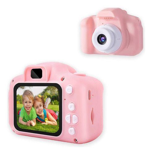 Imagen 3 de 7 de Camara Digital Compacta Hd Niños Recargable + Juegos 32gb